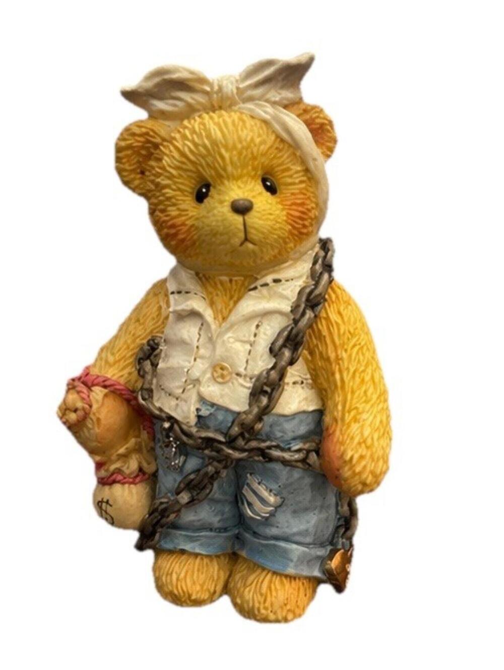 Cherished Teddies Jacob Bearly Figurine - You Will Be Haunted By Three Spirits